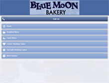 Tablet Screenshot of bluemoonbakery.net